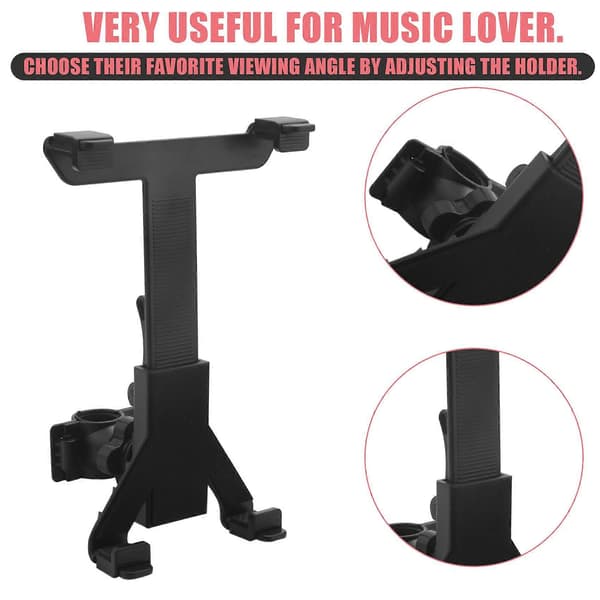 Musik Mikrofonstativ Holder Beslag Til 3 tommer-7 tommer Tablet 2 3 5 Tab 7