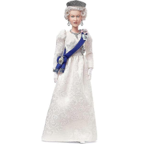 Docka Drottning Elizabeth II Leksaksgåvor Dekor
