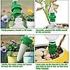 4 stk. automatiske vanningsanordninger for planter, keramisk konhode