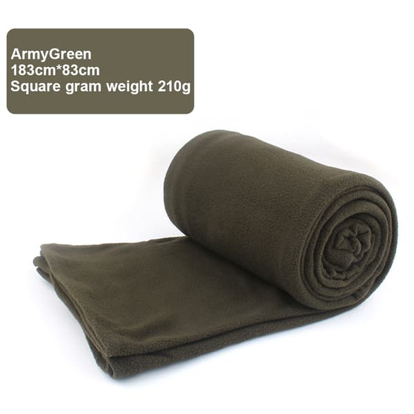 Fleece soveposefor, fritidspledd, campingsoveposematte