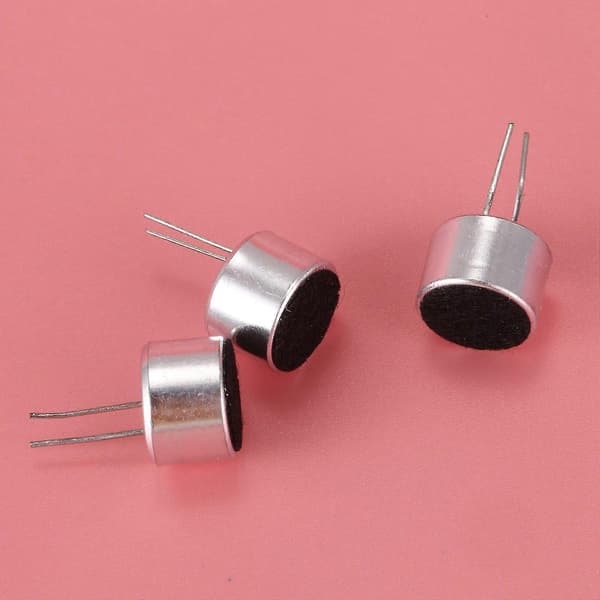 30 stk 9,7 mm X 7 mm 2-bens mikrofonkapsel elektretkondensatormikrofon [db]