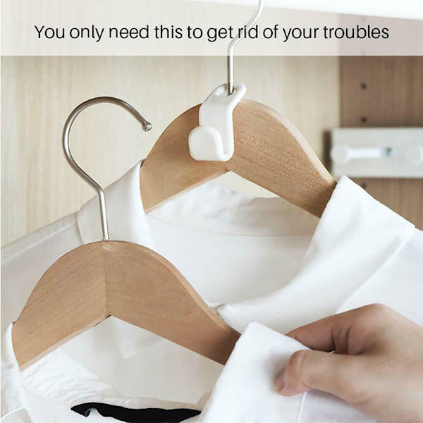 Hanger Connection Hooks Cascading Hanger Space Saving Organizer 1/10pcs 10pcs 10pcs