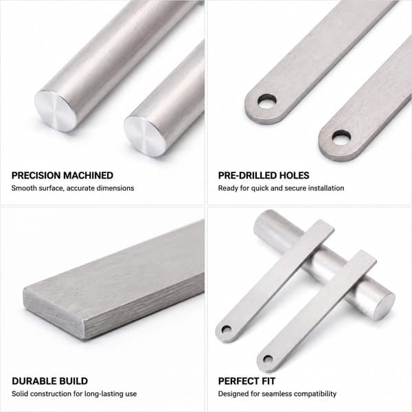 10 STK Ferro Rod Striker + 99% Rene Magnesium Ildstarterstænger Sæt -