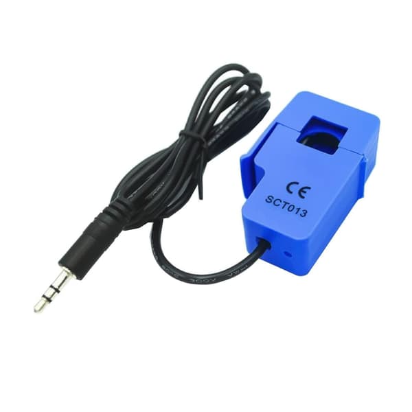 2 kpl SCT-013-000 AC 100A 50mA ADC-muunnin naarasjohdolla