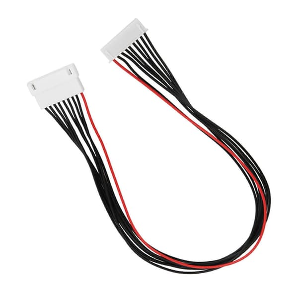 10 stk. JST XH 8S LiPo Balance Ledningsforlængerkabel 30 cm til RC Bil Fly
