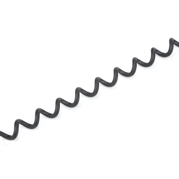 2.5mm Male Flash PC Sync Cable with Screw Lock, Extended Coiled Cable