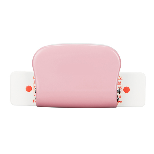 Mini Manuel Cinch Indbindingsmaskine - 6 Huller Pink