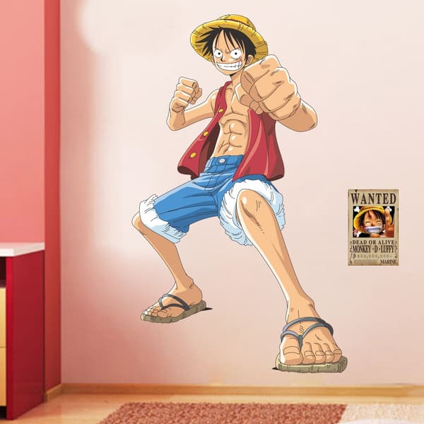 Boxning Väggdekal Barnrum Heminredning En Del 3D Vy Mural Konst Barn Väggdekal Anime Affisch