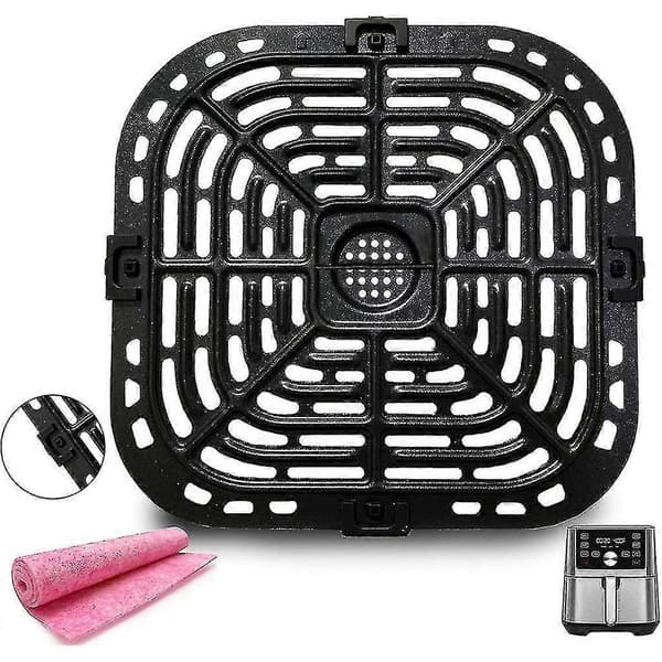 Erstatningsgrillplade til Air Fryer Crispers til Instant Vortex 6qt Pan only Pan only