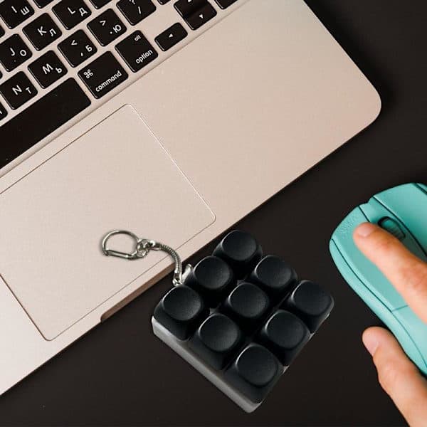 Näppäimistön Fidget-lelu Avaimenperä Näppäimistön Napsautin Avaimenperä Fidget Aistilelut Decompressioniin