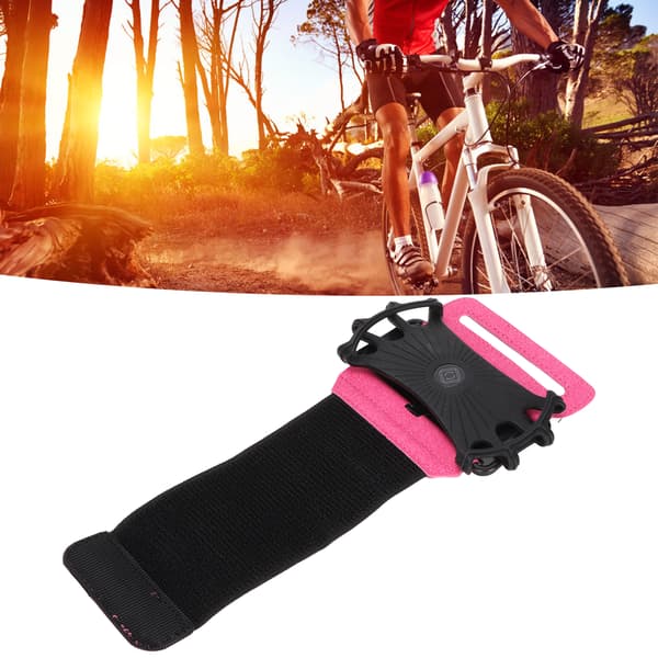 Telefonarmbåndsholder 360 graders roterbart armbånd til iPhone 13 Pro Max til løb Sport Rosa S