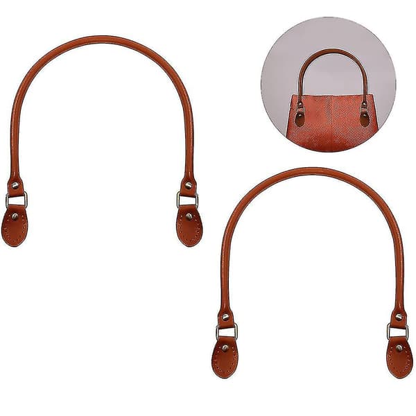1 Pair Handbag Straps, Leather Handles, PU Leather Handles, Leather