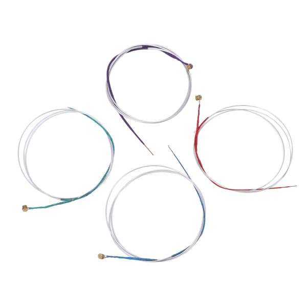 4 Pcs Viola Strings Set Replacement 4/4 Metal Viola Strings Musical Instrument Accessories