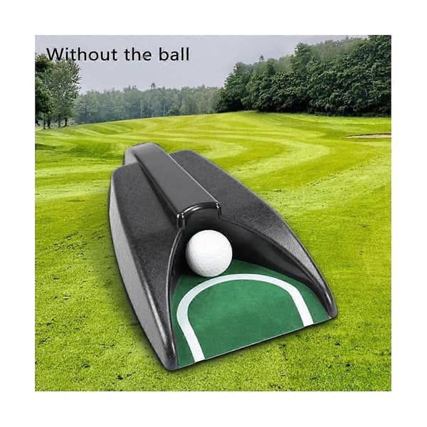 Golf Returner Automatisk Træningsværktøj Golf Putting Cup Practice Putter Sæt Bold Retur Enhed Machi