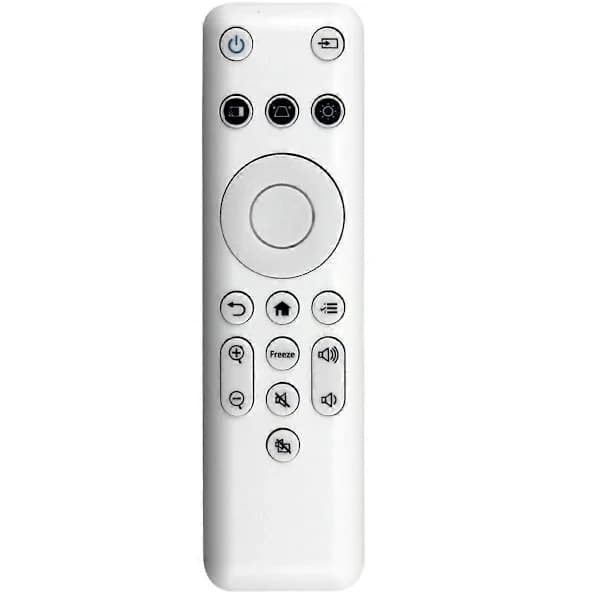 Replacement Remote Control for Epson CO FH01 CO FH02 CO W01, ABS Easy to Install, White
