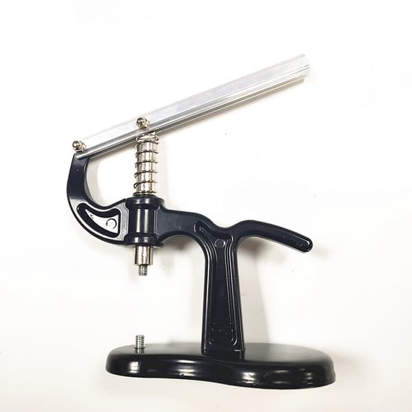 Watch Press Tool Black Metal Screw Back Watch Press Tool with Dies