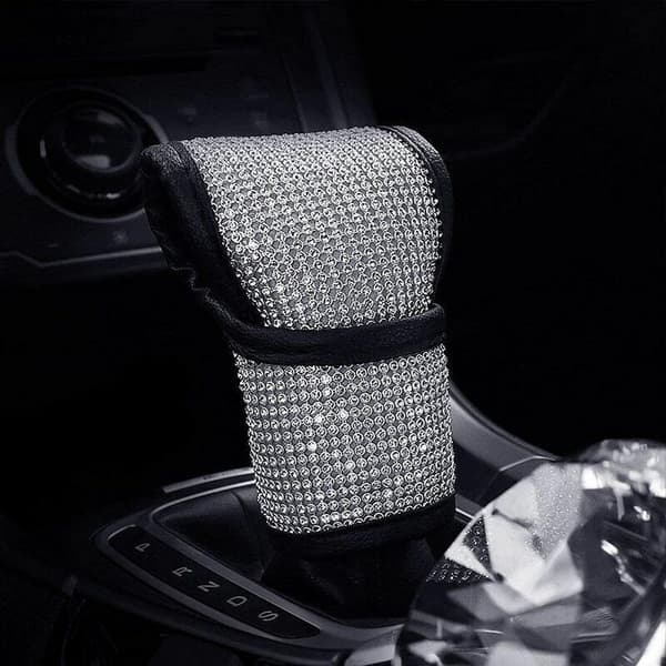 Bling Bling Gear Shift Knob Dekorationstilbehør til Kvinder -