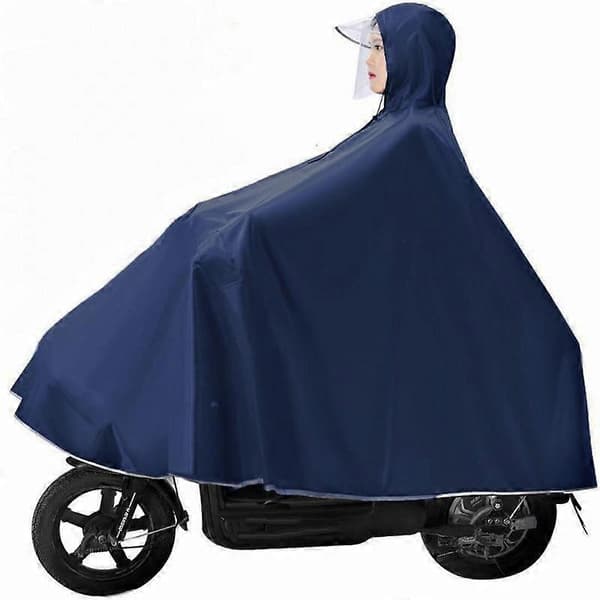 Waterproof Rain Poncho Bicycle Rain Poncho Lightweight Compact Reusable Adult red one-size red one-size