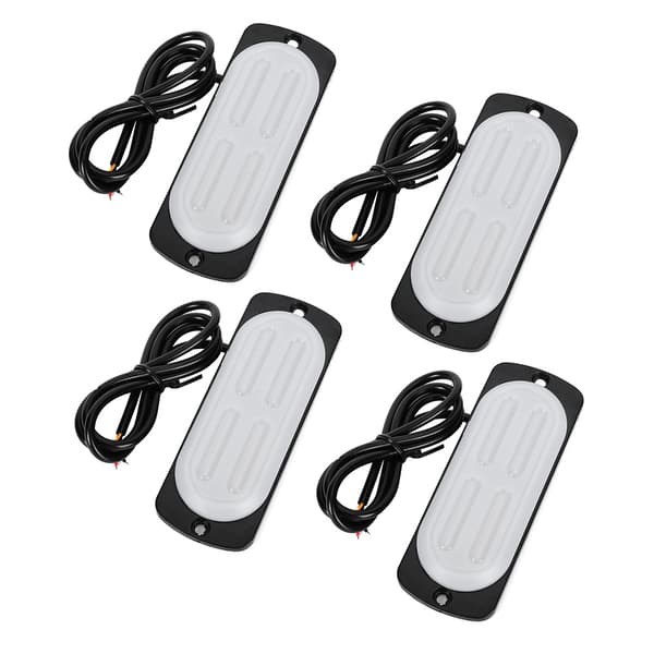 4 stk. 12-24V 20LED Blitzlys Strobelys Bil Lastbil Nødadvarselslampe Sidelygte