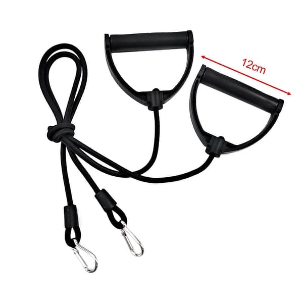 1 Pair Stepper Resistance Bands Fitness Pull Ropes for Weightlifting Training