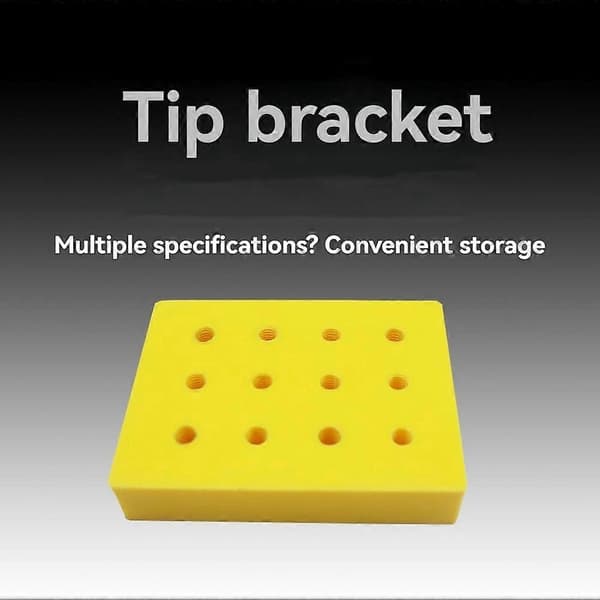 Topp M8 Gjenget Colletorage Box Collet Organizer Verktøy 12 Hull