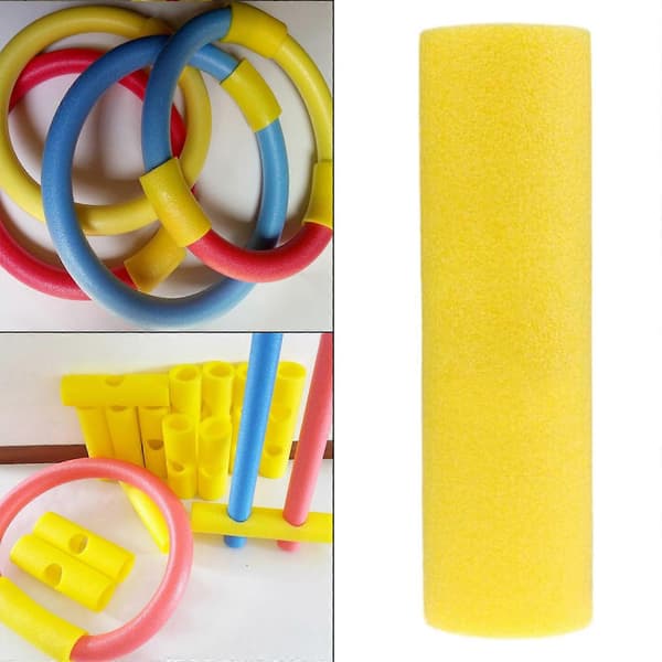[LCS] 2-10-pack Pool Noodle Holed Connector Swim Noodles Swimming Float Builder No Hole 10 Pcs