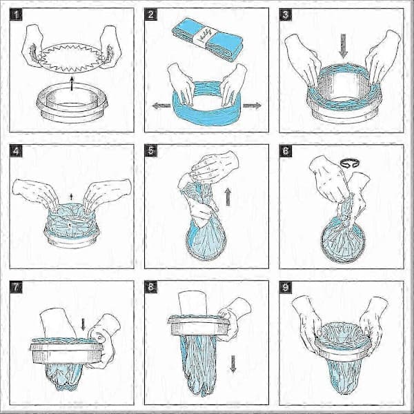 12X Yhteensopiva Tommee Tippee XL Classic Refillin kanssa