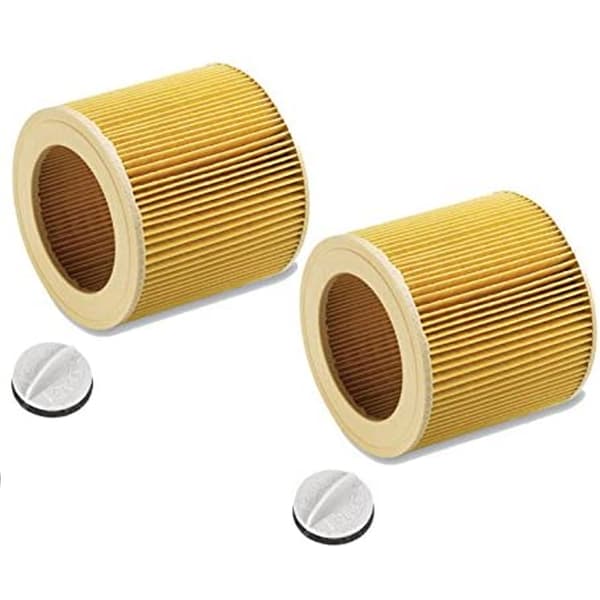 Kassettefilter til Karcher WD2 wd3 MV3 osv. som 6.414-552.0 - 2 stk.