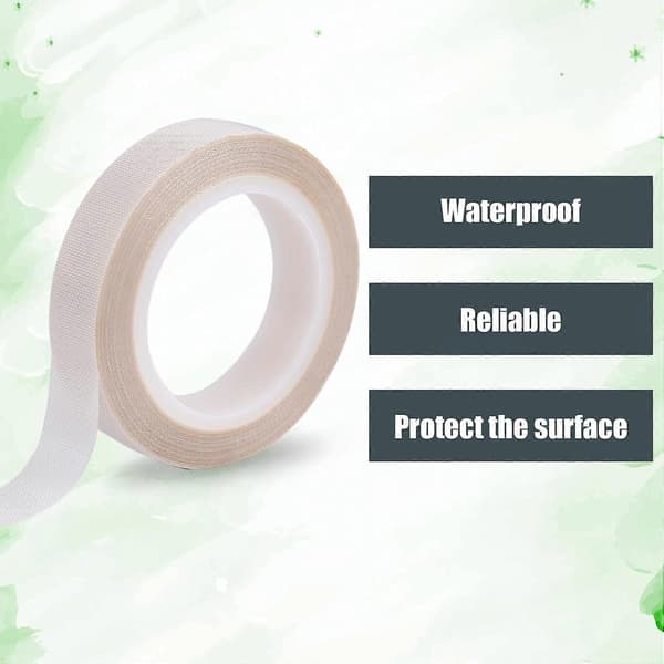 2 ruller 13mmx10m PTFE lavfriktionstape, glidetape til skuffer, slidstærk