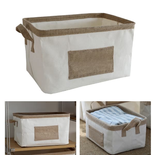 Foldable Laundry Basket Large Capacity Storage Box for Home Sundries