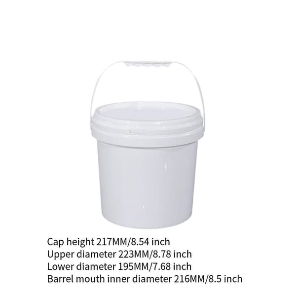 Paint Can Storage Multifunctional Water Container Storage Bucket Paint Can for Garage Organization Household Cleaning