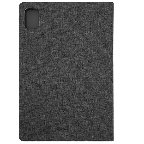 Tabletcover til Tab 12 Multi Vinkel Justering Præcise Huller PU Læder Faldsikkert Tabletcover Sort