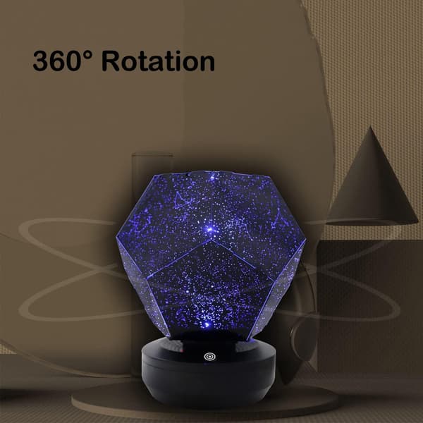 Galaxy Star Natlampe Sky Projektor, LED Stjerner Original Home P