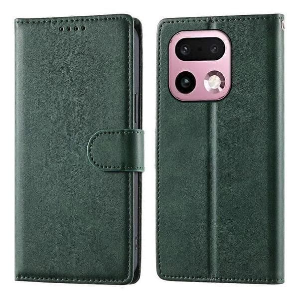 Phone Case Compatible with Realme 16 Pro+ 5G Stand Wallet Calf Texture PU Leather Flip Phone Case with Wrist Strap