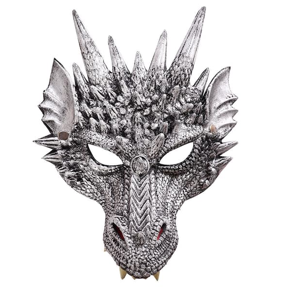 Karneval/påskdag Cosplay Latex Mask Dyrestil Halloween Karneval Kostyme Hodeplagg