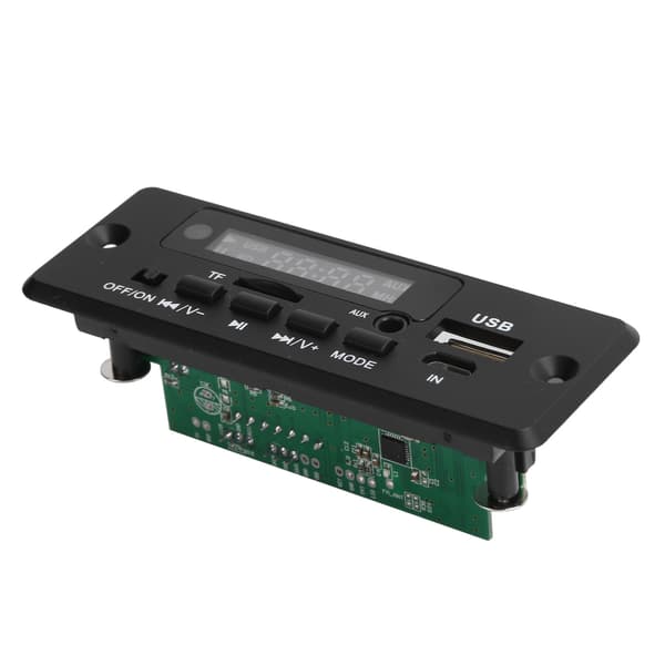 TF02CAV 12V5V Dekoderkort Universal WAV Dekodermodul FM MP3 Forsterkerdekoderkort