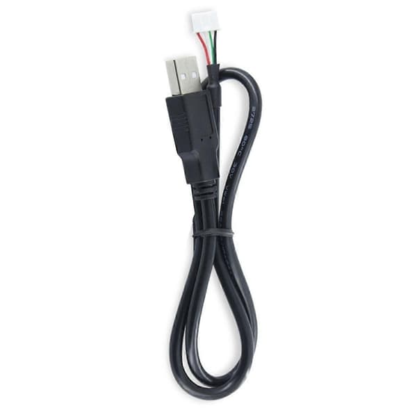 5 stk USB til 4-pinners kabelsett for kameramoduler 4P 2.0mm 2 meter 2meters