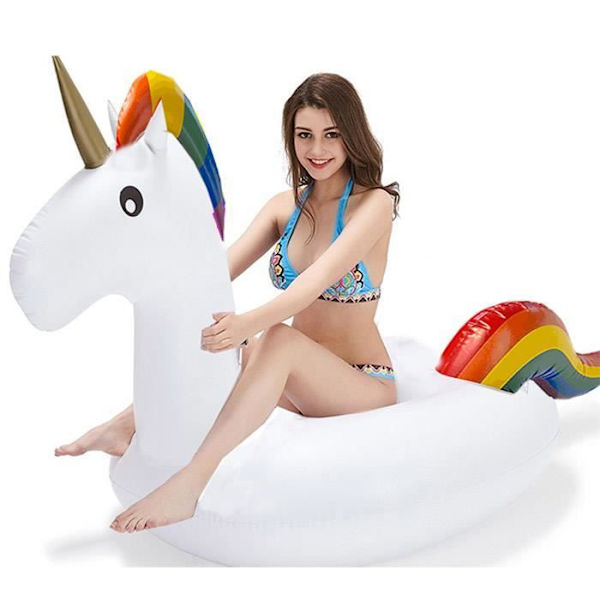 Inflatable Unicorn Buoy - GENERIC - Asymmetrical - For Pool - 150 cm Vit