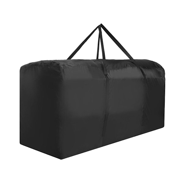 Juletræ Opbevaringspose Stor Heavy Duty Opbevaringsbeholdere Forstærket Lynlås Black 173*76*51CM