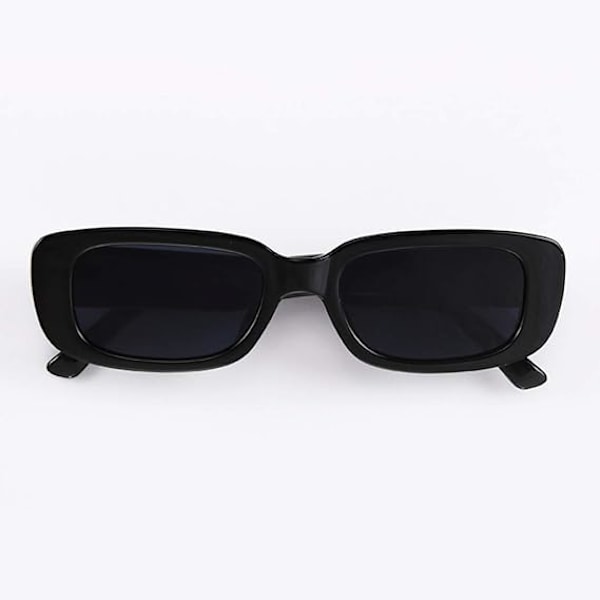 Rektangulära solglasögon skydd retro körglasögon för kvinnor
