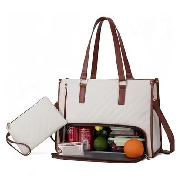 Isolert matboks for kvinner, Crossbody-dataveske for kvinner 42*30*18cm