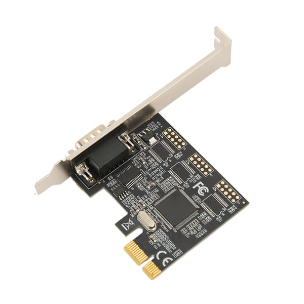PCIe X1 RS232 seriel adapterkort Enkeltport PCI Express til RS232-konverteringsadapter til Windows til Linux til DOS