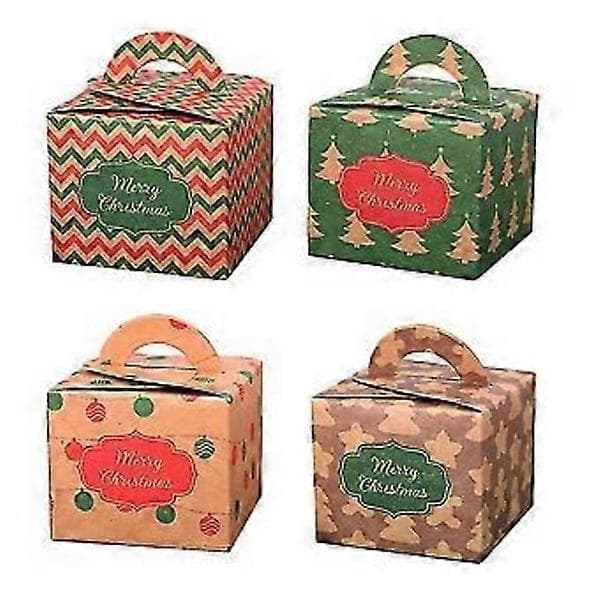 12 st Julklappsaskar Julbutiksaskar Julklappsaskar
