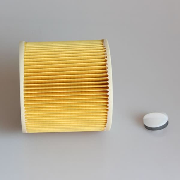 Til Karcher støvsugerdele patron HEPA-filter WD2250 WD3.200 MV2 MV3 WD3 Karcher filterdele luftstøvfilter