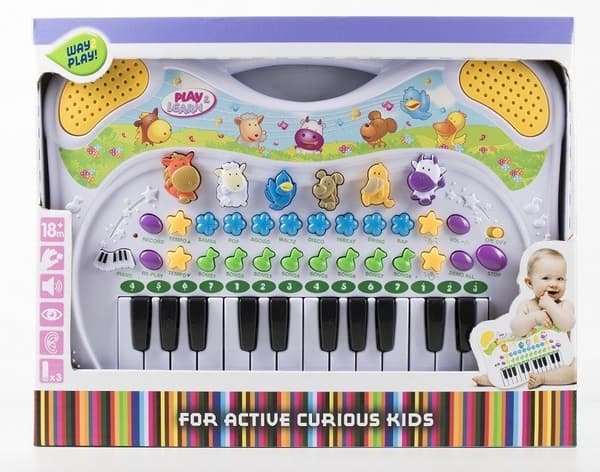Way2play Keyboard med Dyrelyde