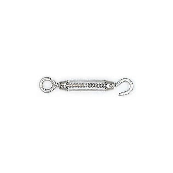 M4 Turnbuckle with Hook and Eye 304 Stainless Steel - 5 Pack