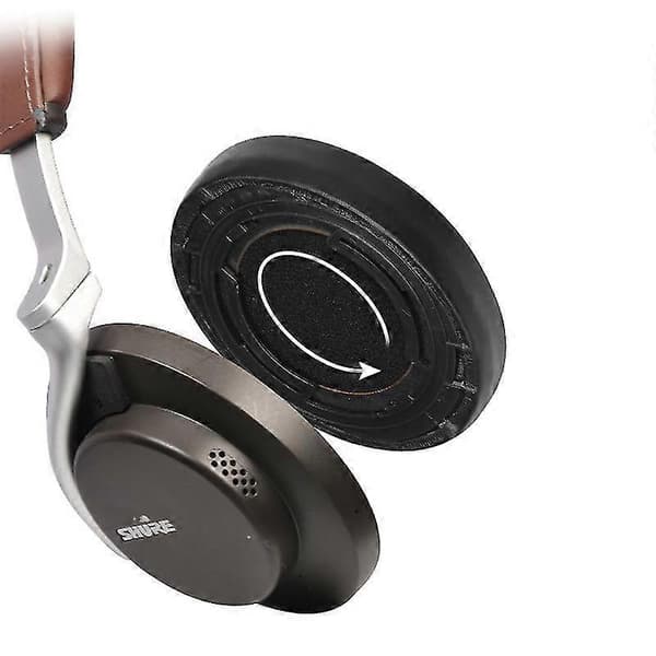 1 par øreputer for Shure AONIC 50 proteinlær øreputer