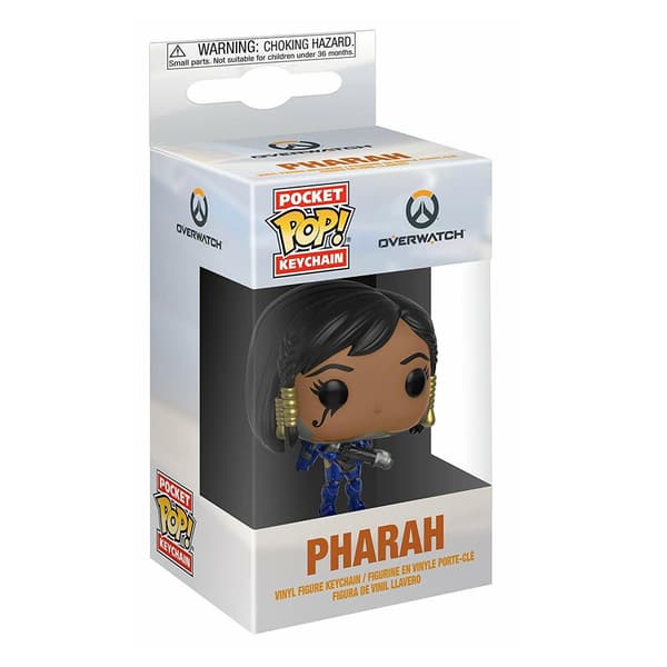 Overwatch-Funko Pop! Nyckelring: Visa din hjälte! multifärg multicolor