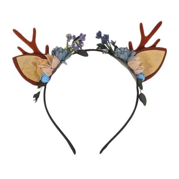 1 stk. gevir hårbånd jul hjorte blomster hårbånd bære hjorte