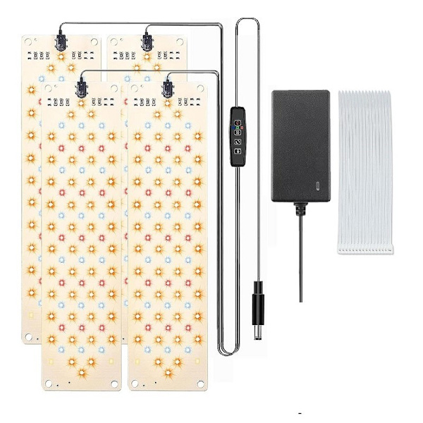 LED Grow Light Panel for Plants - EU Plug Adapter 526